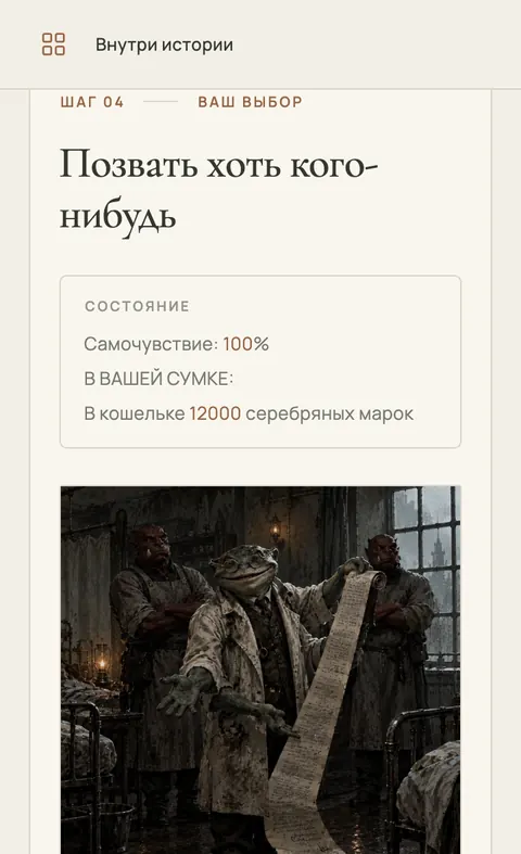 Та же сцена в книжной теме